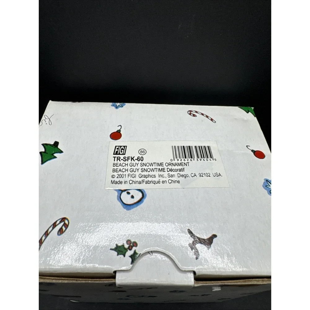 2001 ‎ Figi Graphics  Xmas Ornament 